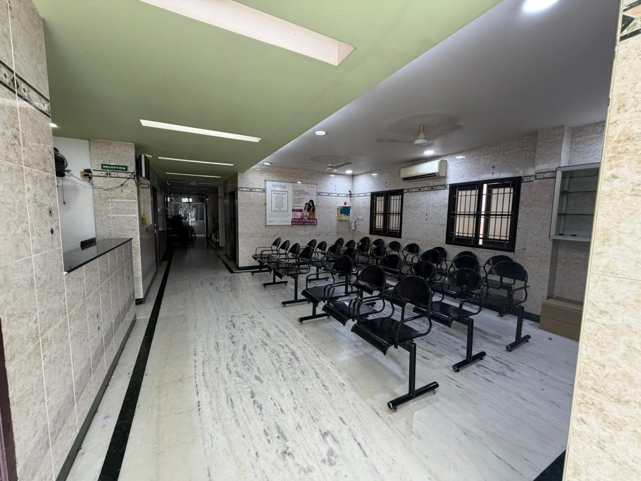 Priyanka Hospital Karur Reception Area